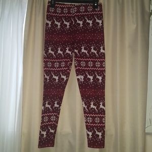Christmas patterned legging